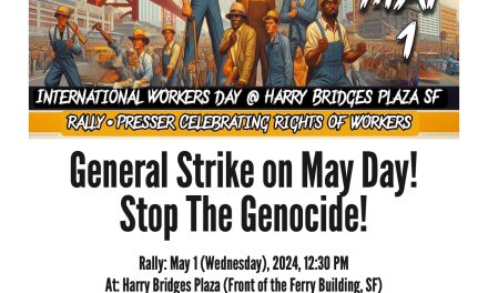For a General Strike and a Labor Party! STOP THE GENOCIDE!