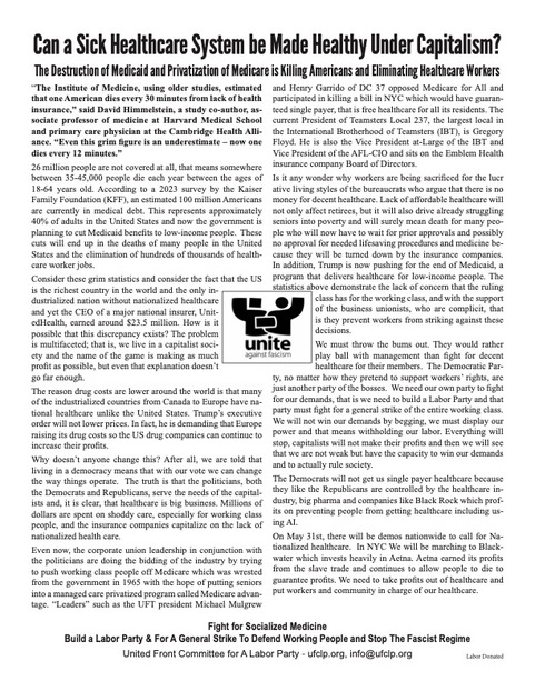 Can a Sick Healthcare System be Made Healthy Under Capitalism?