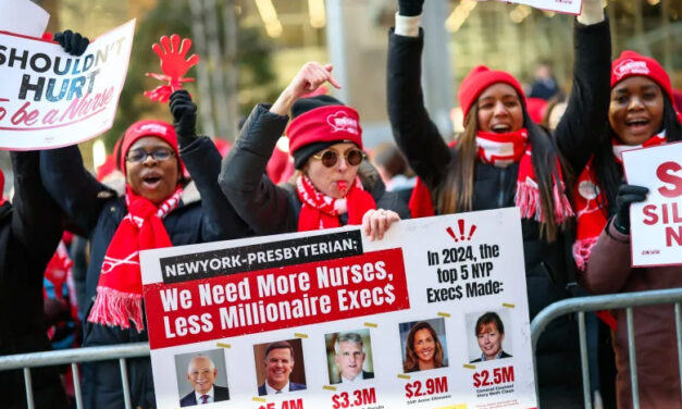ALL OUT FOR THE NURSES – For Single Payer and for a General Strike