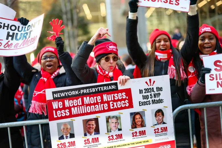 ALL OUT FOR THE NURSES – For Single Payer and for a General Strike
