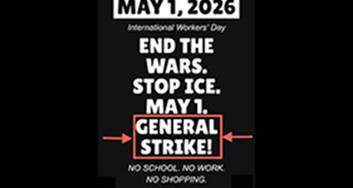 Stop Trump’s Fascist War on Iran General Strike Now!