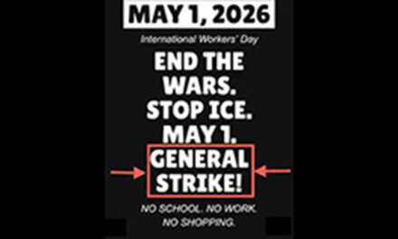Stop Trump’s Fascist War on Iran General Strike Now!